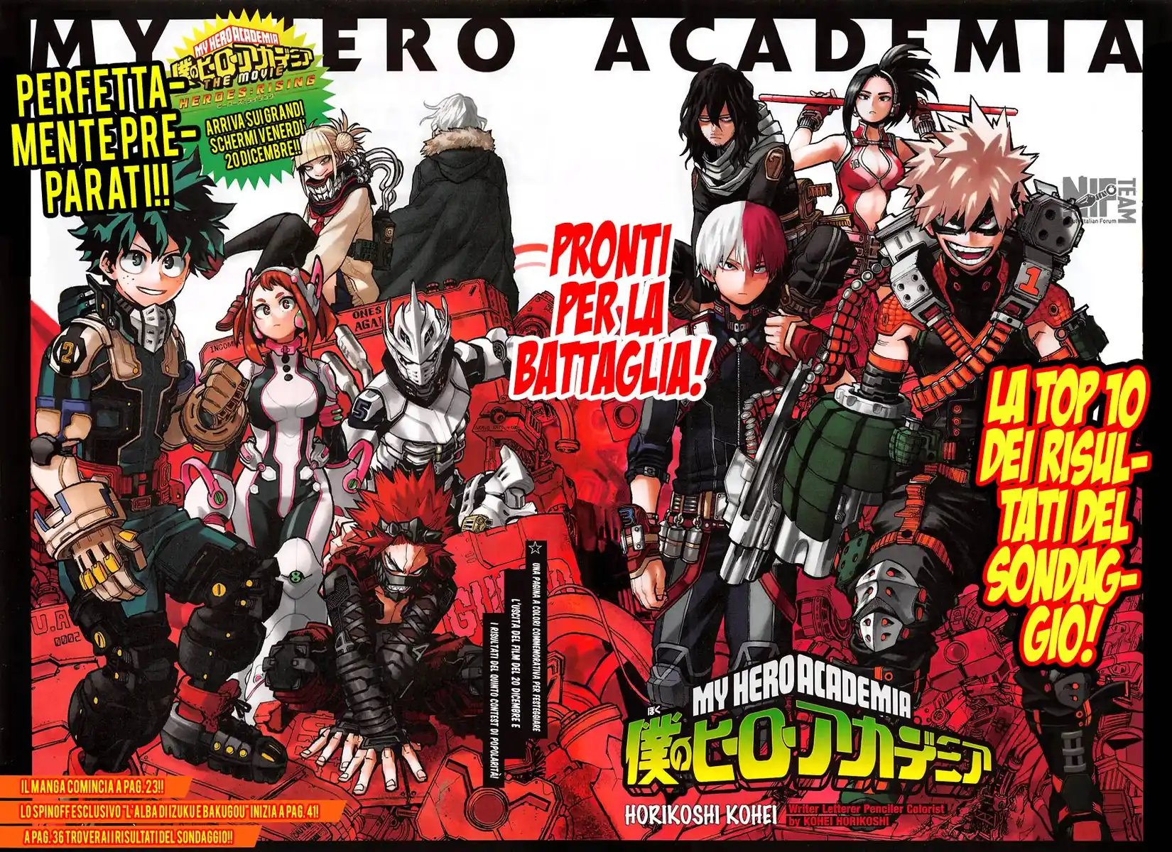 Boku no Hero Academia Capitolo 254 page 3