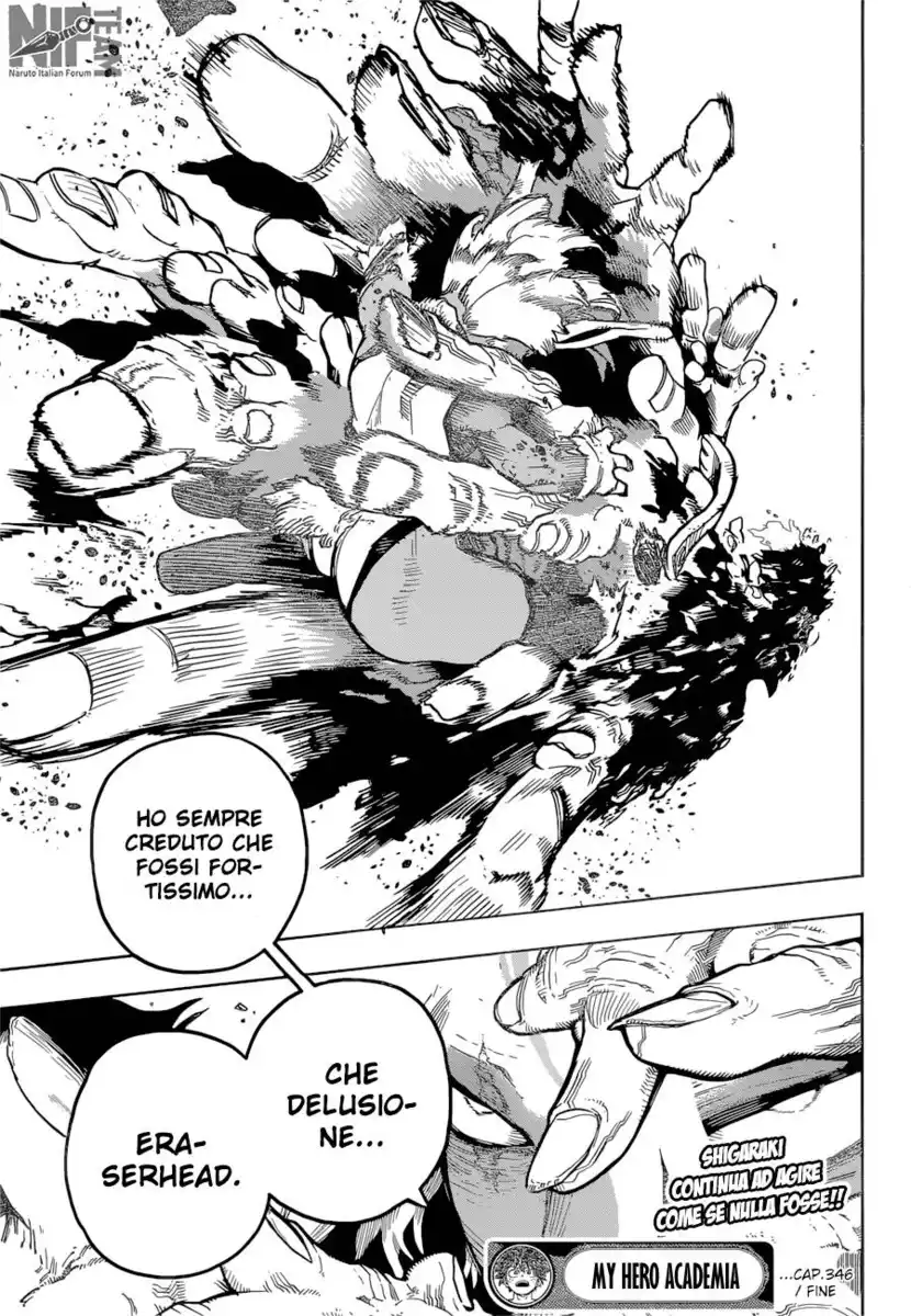 Boku no Hero Academia Capitolo 346 page 16