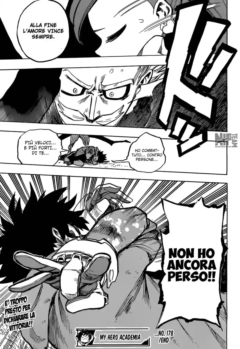 Boku no Hero Academia Capitolo 178 page 18