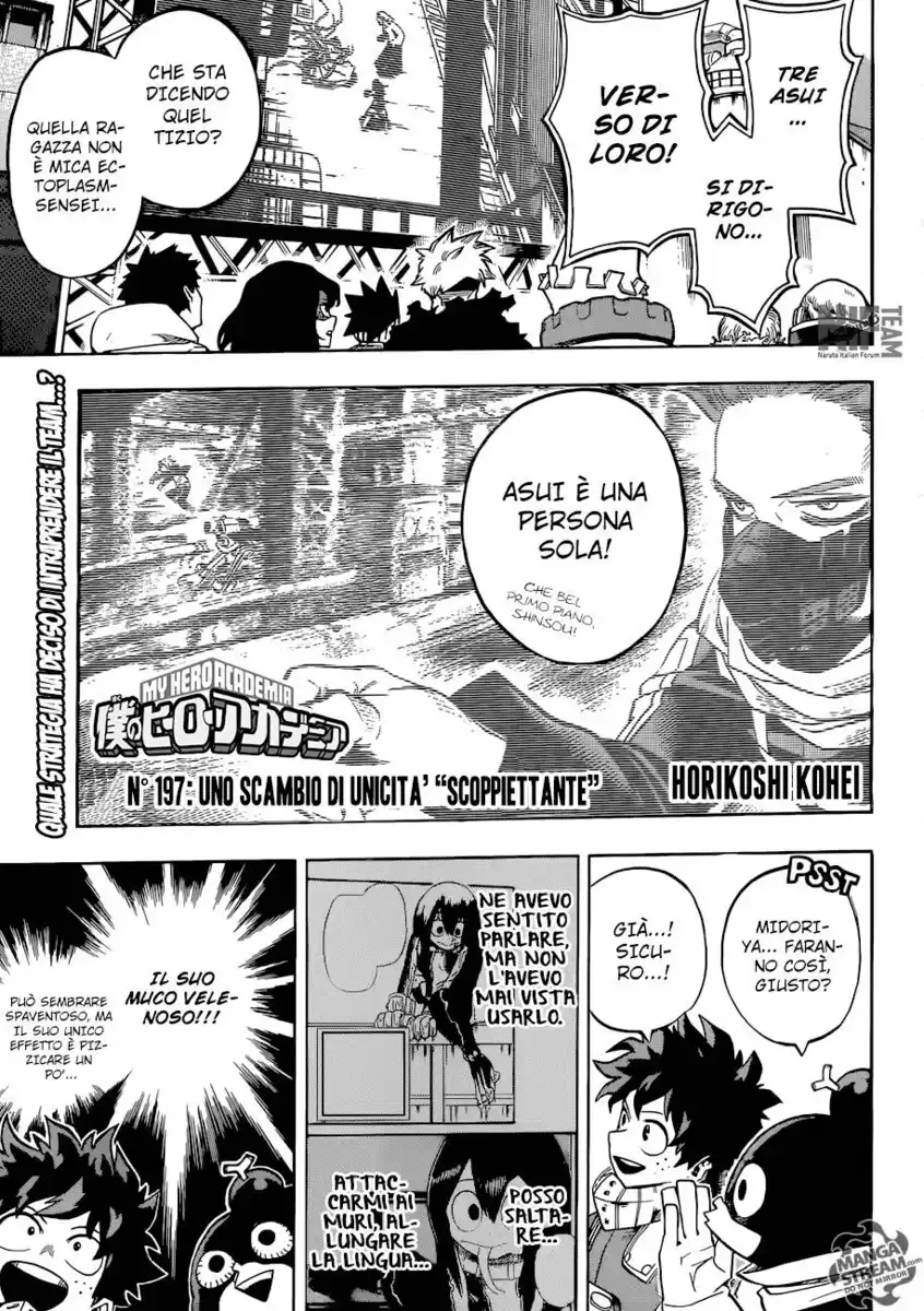 Boku no Hero Academia Capitolo 197 page 2