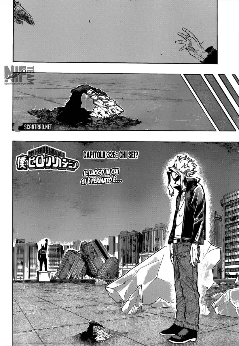 Boku no Hero Academia Capitolo 326 page 3