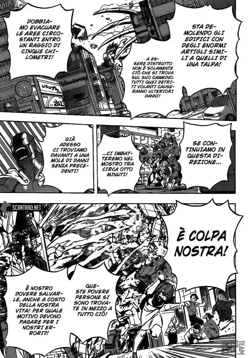 Boku no Hero Academia Capitolo 288 page 4