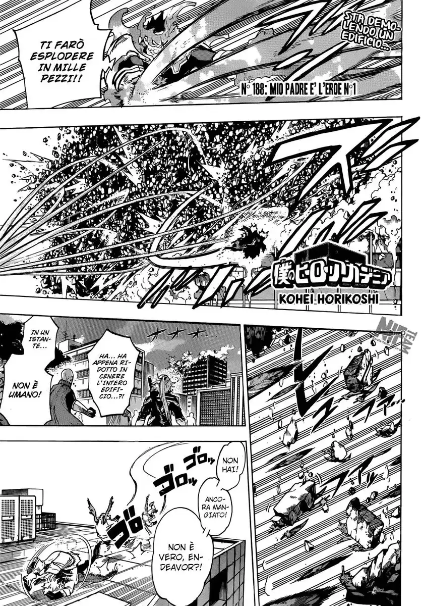 Boku no Hero Academia Capitolo 188 page 2