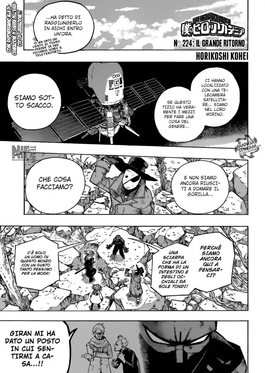 Boku no Hero Academia Capitolo 224 page 2