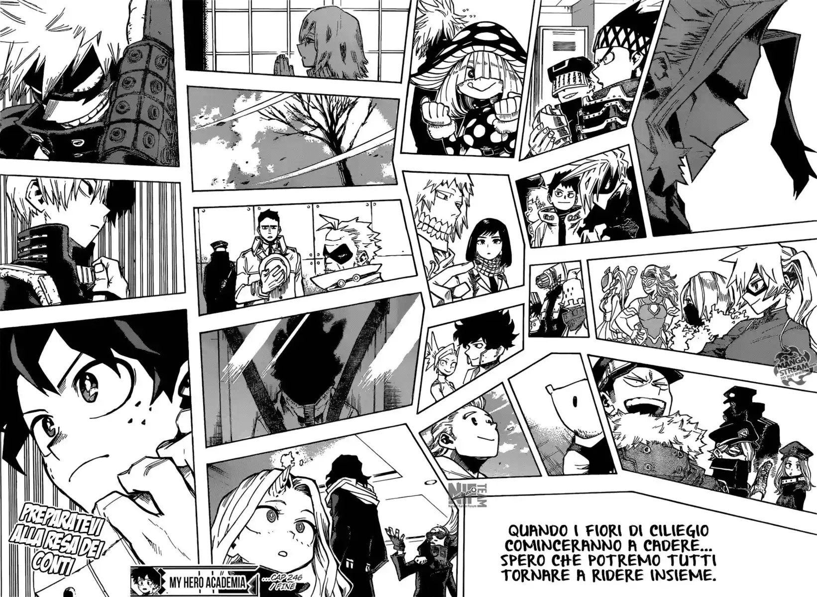 Boku no Hero Academia Capitolo 246 page 16