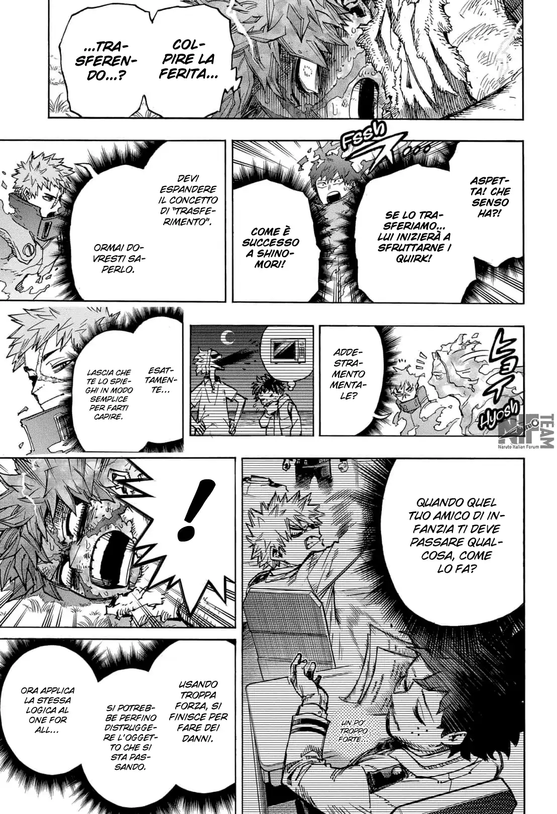 Boku no Hero Academia Capitolo 413 page 10