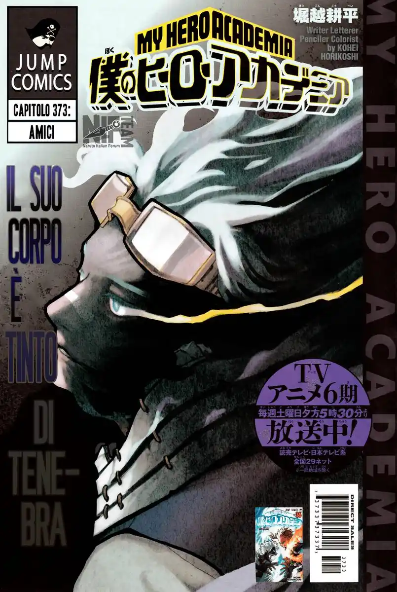 Boku no Hero Academia Capitolo 373 page 1