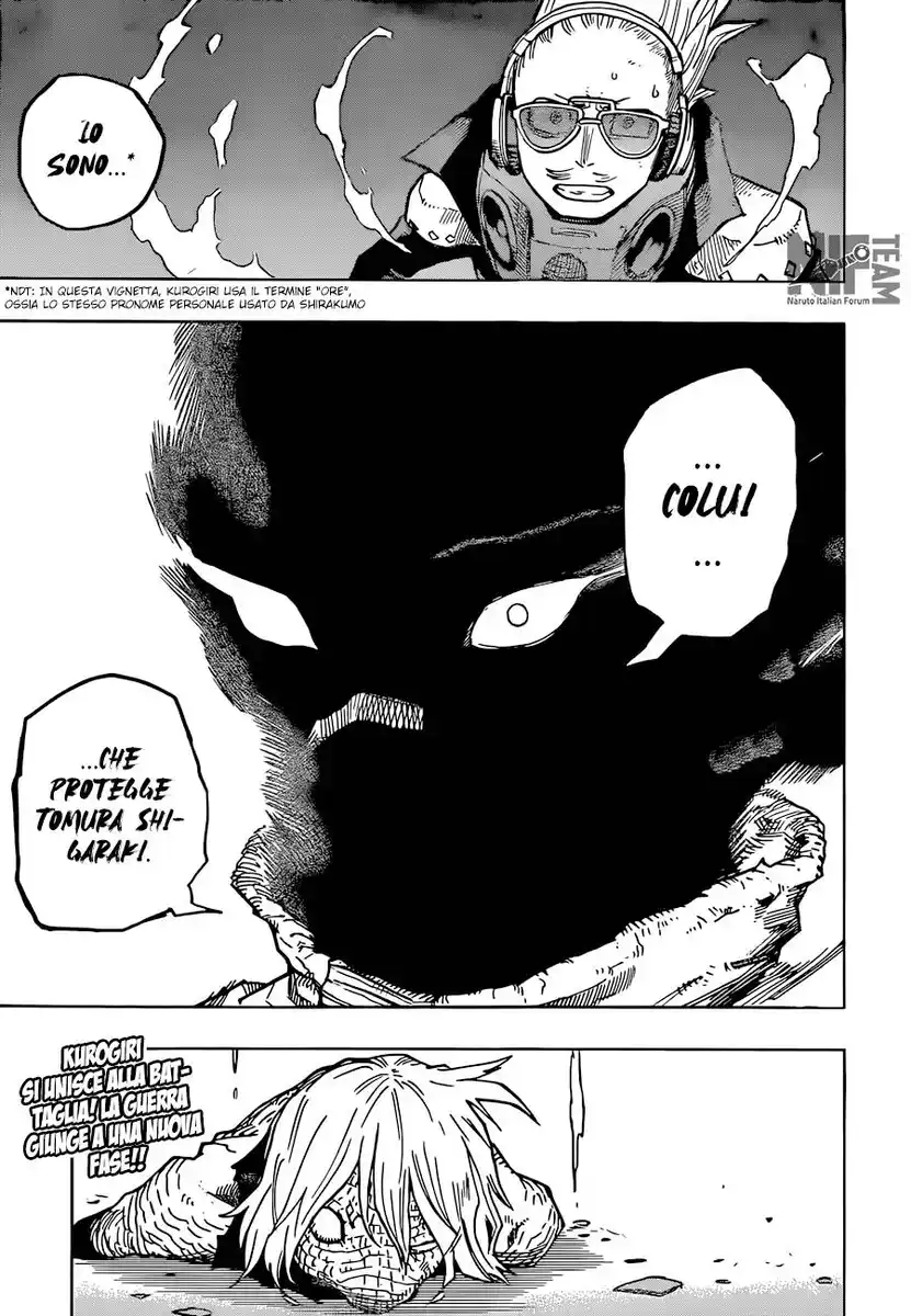 Boku no Hero Academia Capitolo 373 page 17