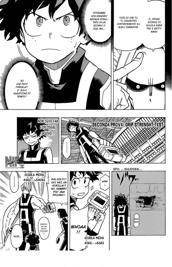 Boku no Hero Academia Capitolo 06 page 10