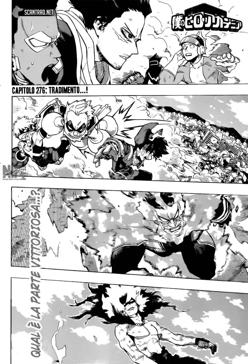 Boku no Hero Academia Capitolo 276 page 5