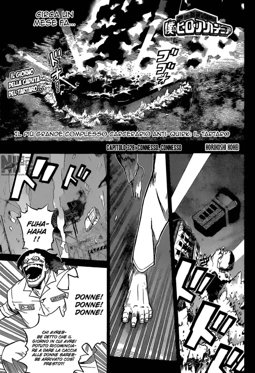 Boku no Hero Academia Capitolo 328 page 1