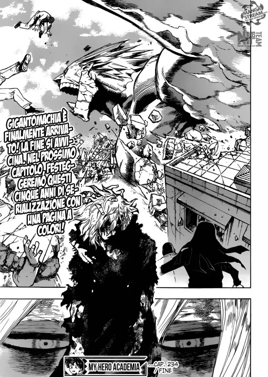 Boku no Hero Academia Capitolo 234 page 15