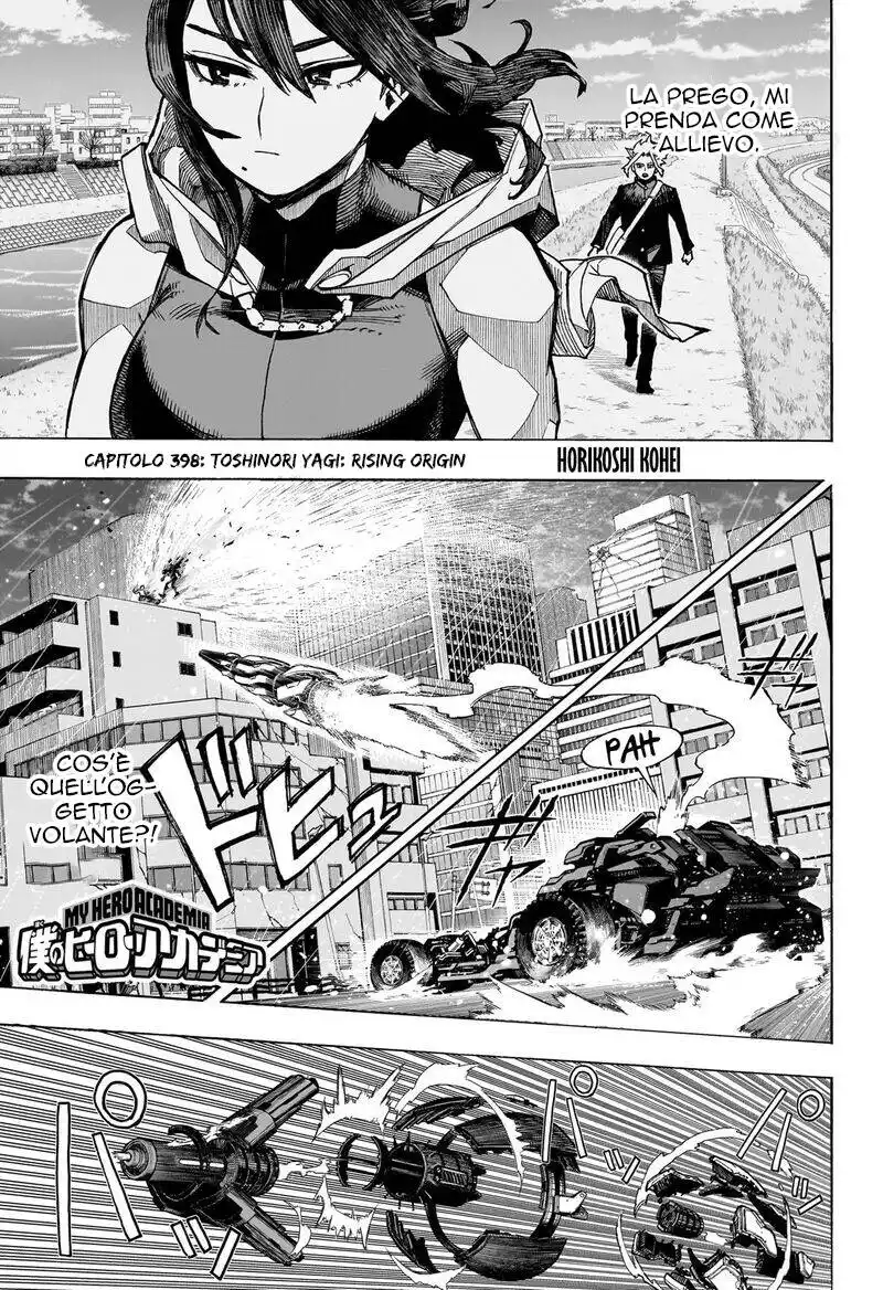 Boku no Hero Academia Capitolo 398 page 2