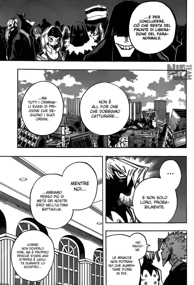 Boku no Hero Academia Capitolo 335 page 7