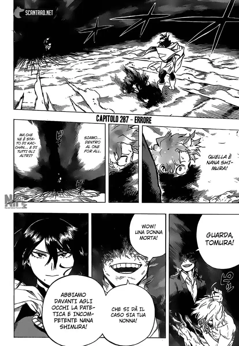 Boku no Hero Academia Capitolo 287 page 3
