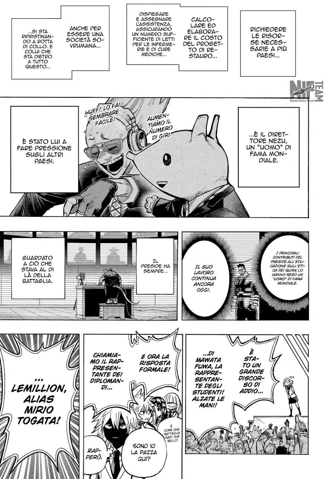 Boku no Hero Academia Capitolo 425 page 4