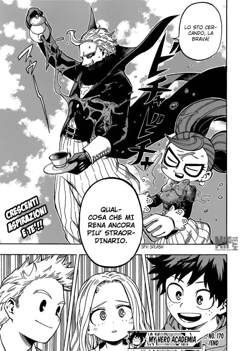 Boku no Hero Academia Capitolo 170 page 17