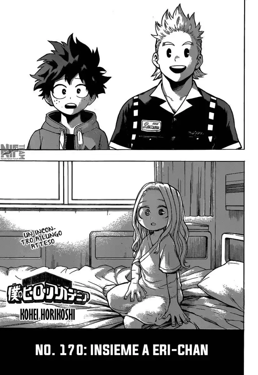 Boku no Hero Academia Capitolo 170 page 2