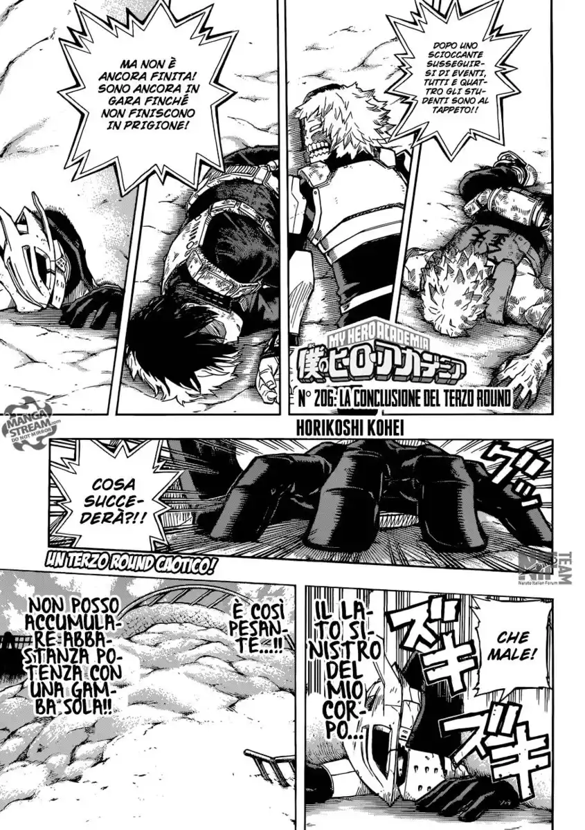 Boku no Hero Academia Capitolo 206 page 2