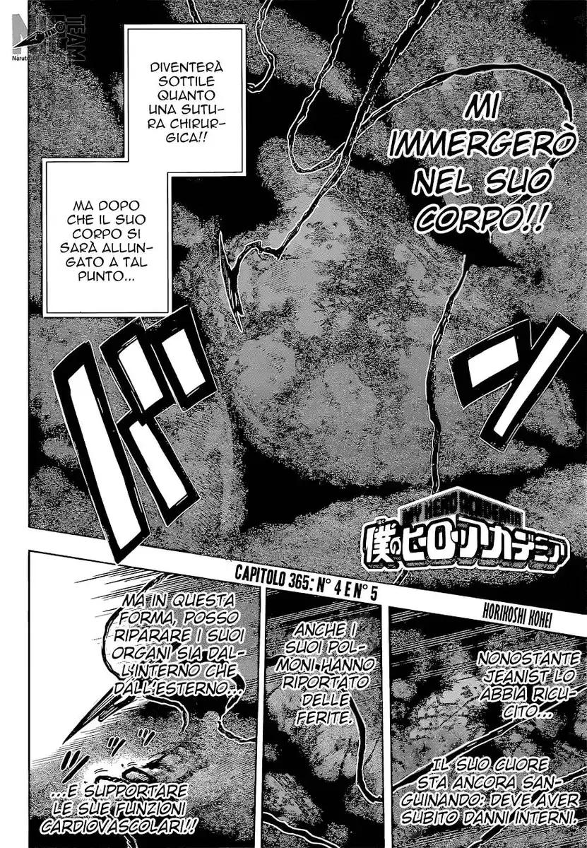 Boku no Hero Academia Capitolo 365 page 3