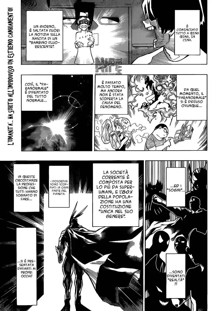 Boku no Hero Academia Capitolo 01 page 4