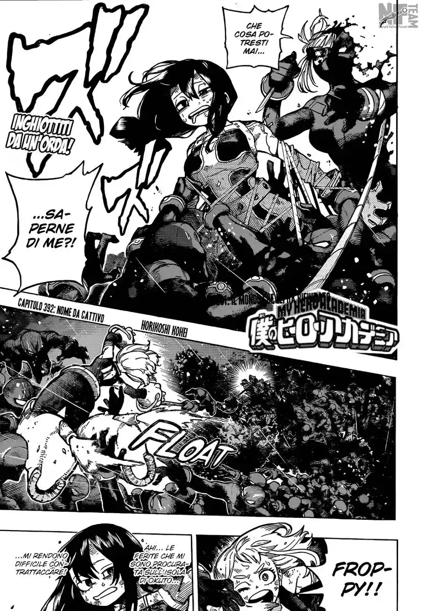 Boku no Hero Academia Capitolo 392 page 1