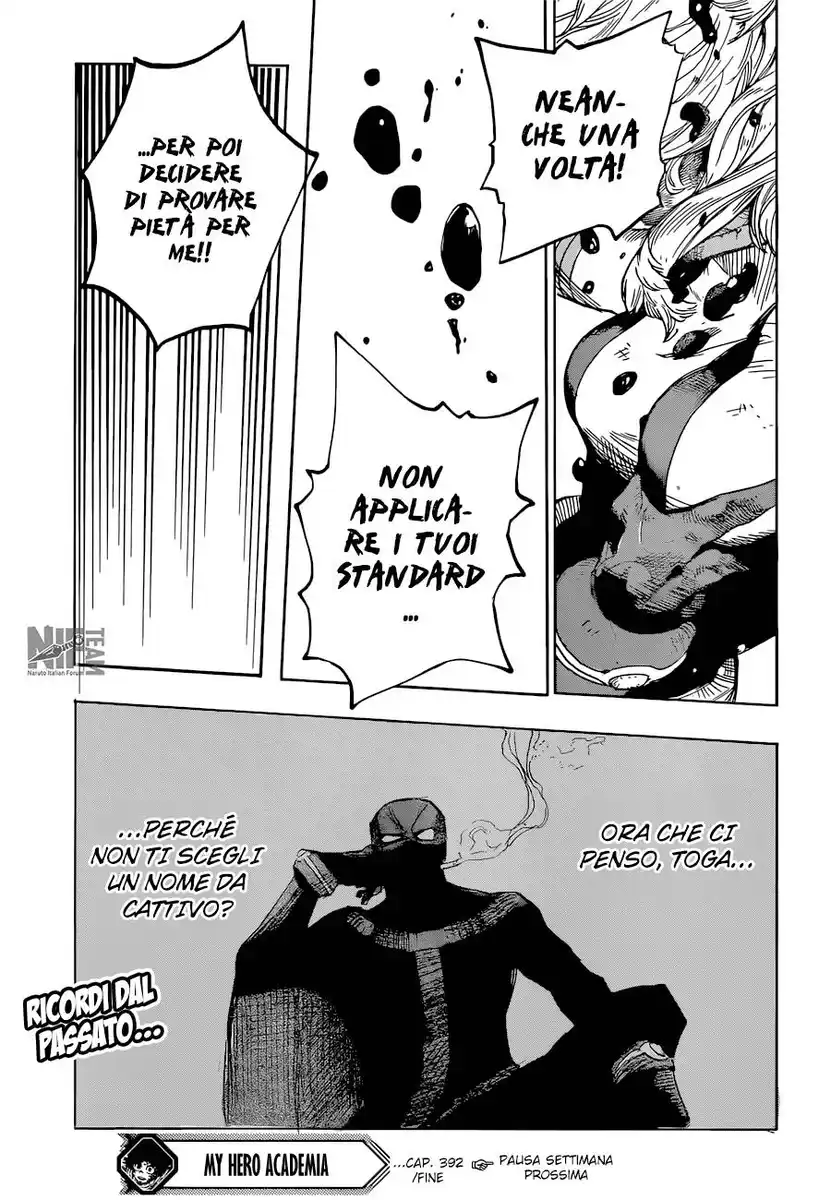 Boku no Hero Academia Capitolo 392 page 14