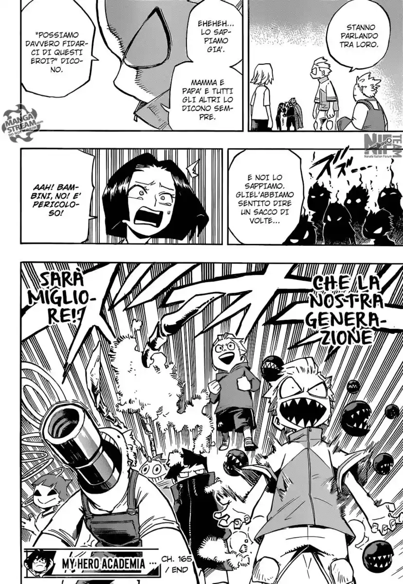 Boku no Hero Academia Capitolo 165 page 17