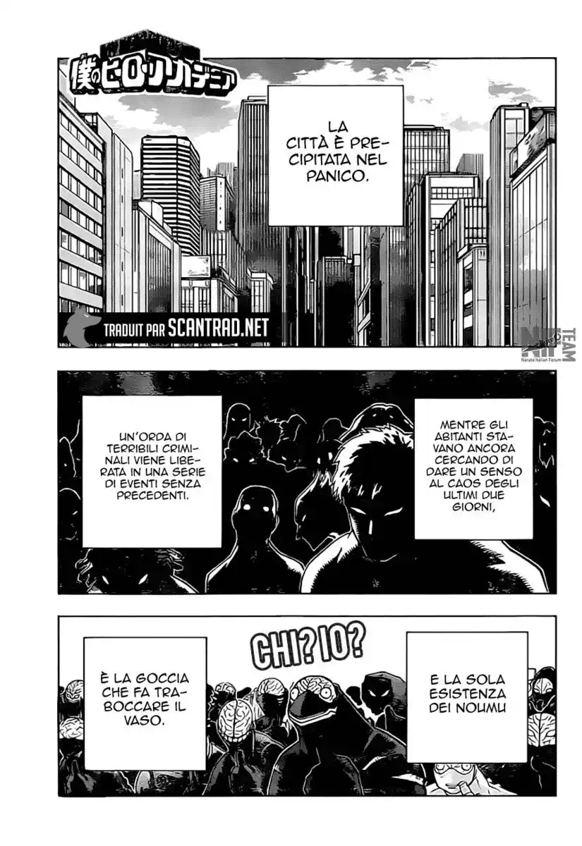 Boku no Hero Academia Capitolo 300 page 1