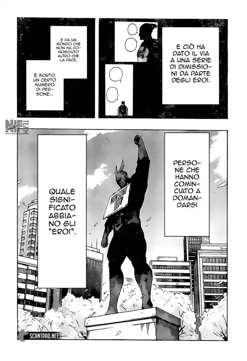 Boku no Hero Academia Capitolo 300 page 9