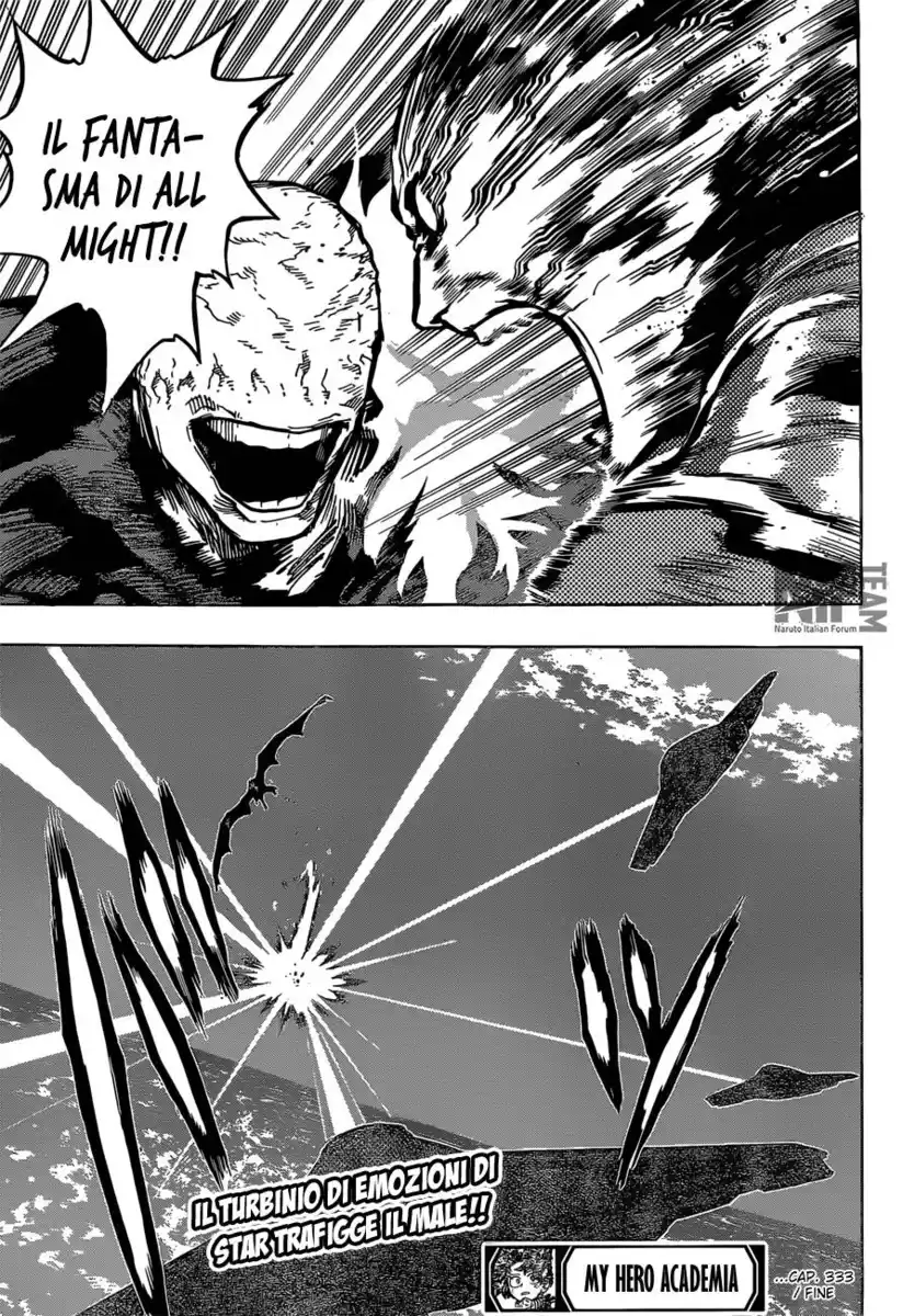 Boku no Hero Academia Capitolo 333 page 16