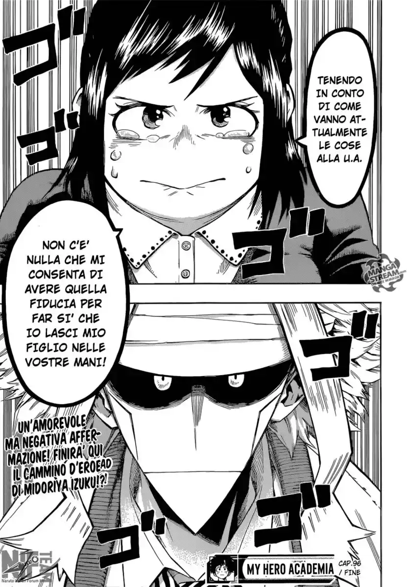 Boku no Hero Academia Capitolo 96 page 18