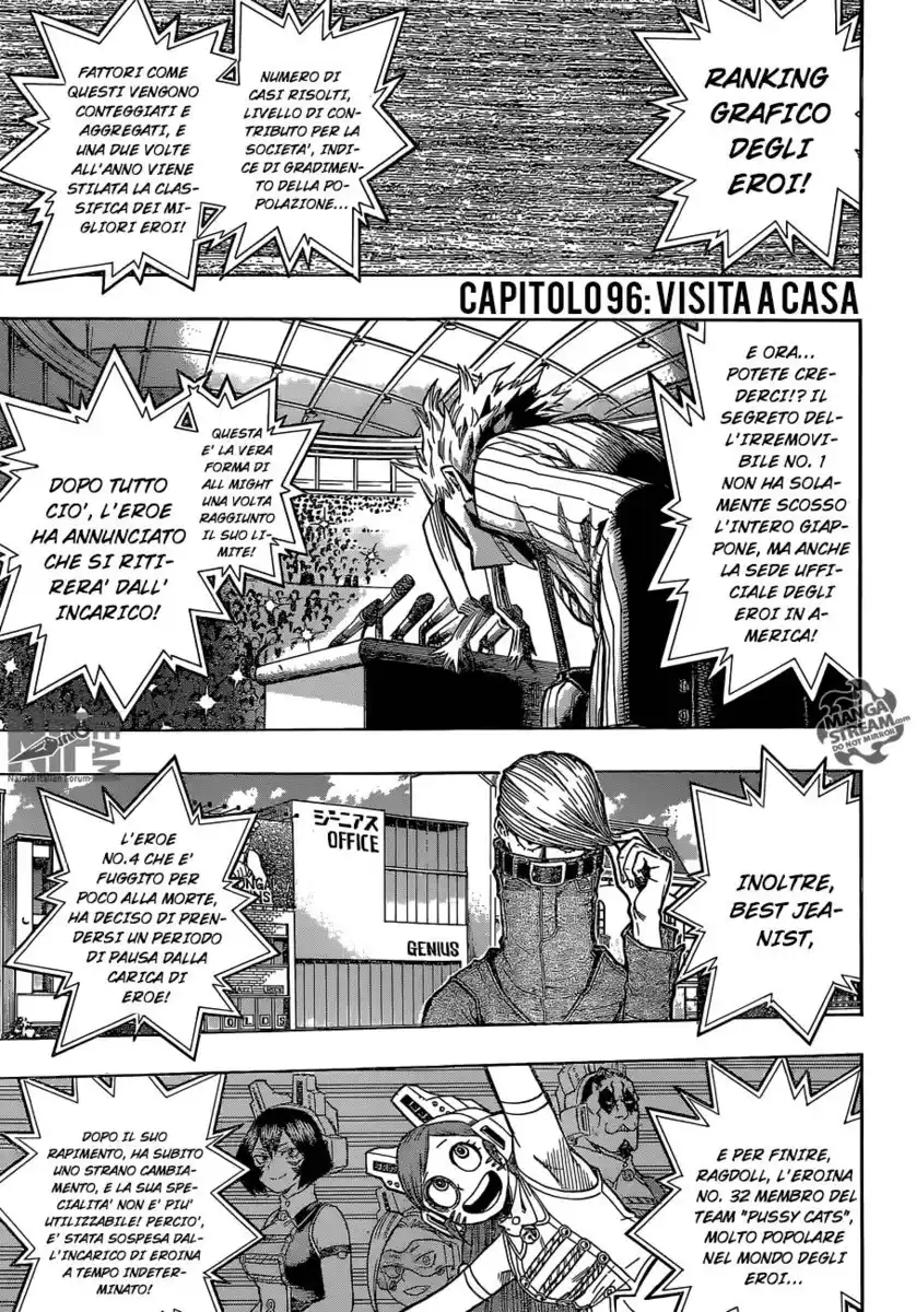 Boku no Hero Academia Capitolo 96 page 2