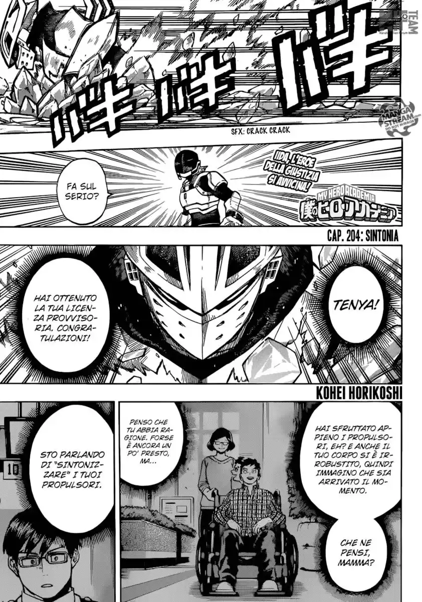 Boku no Hero Academia Capitolo 204 page 2