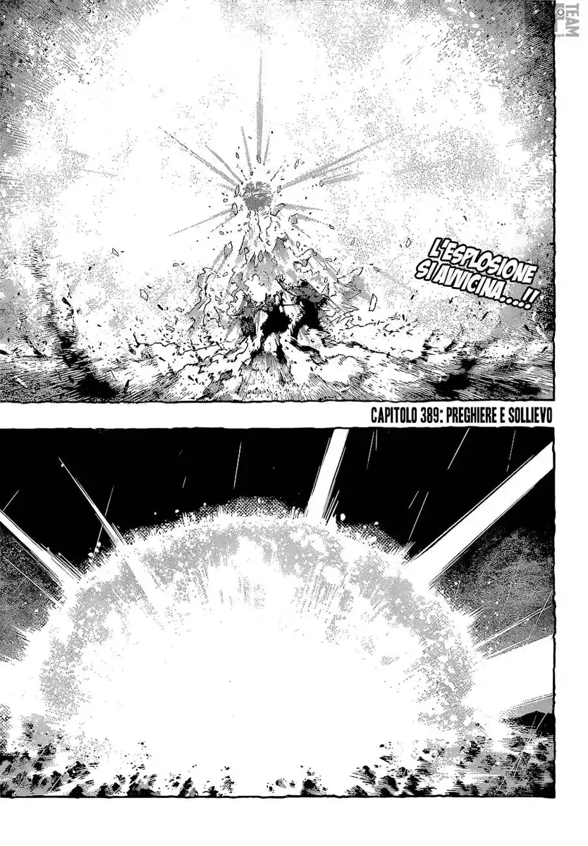 Boku no Hero Academia Capitolo 389 page 2