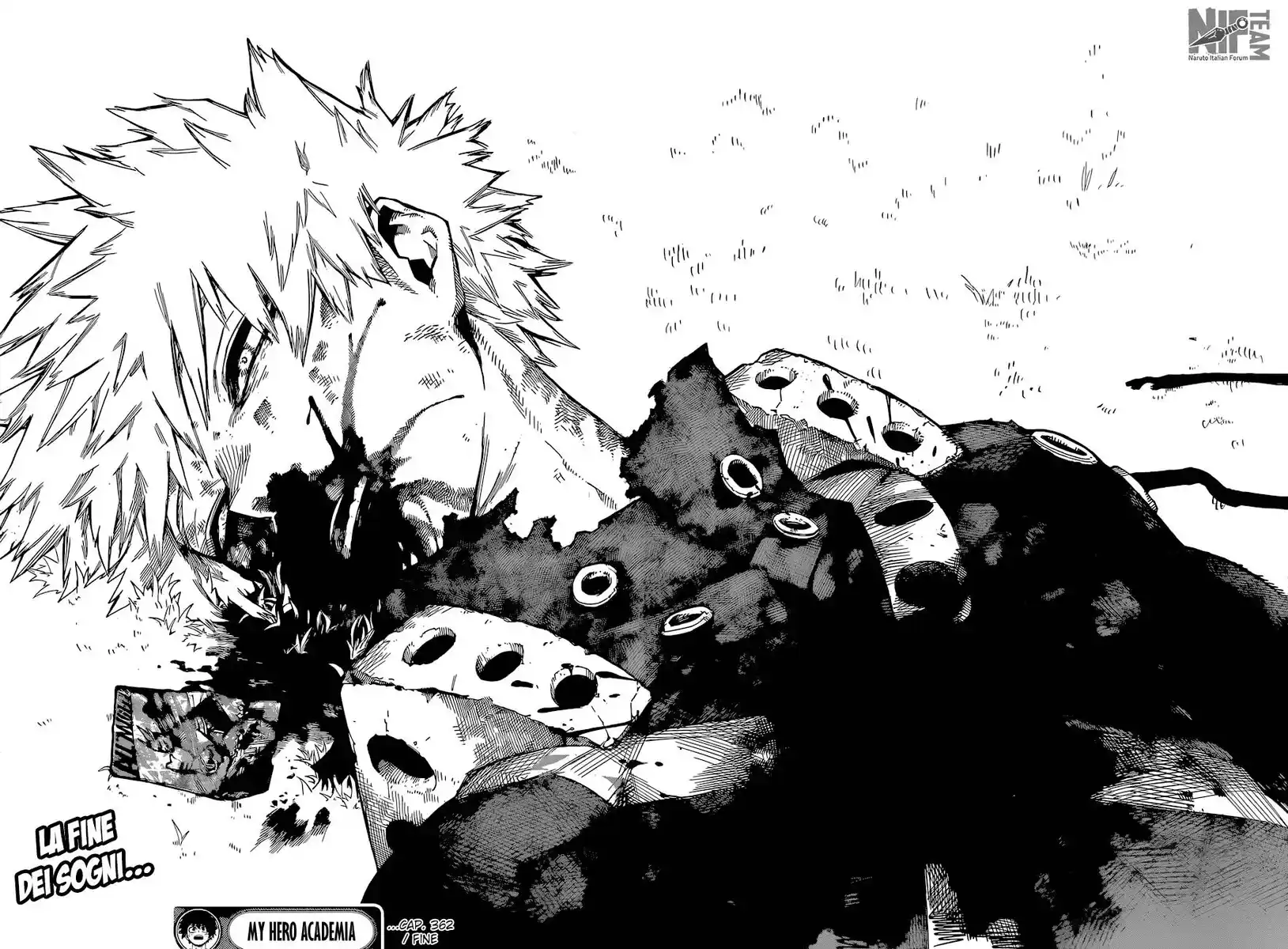 Boku no Hero Academia Capitolo 362 page 16