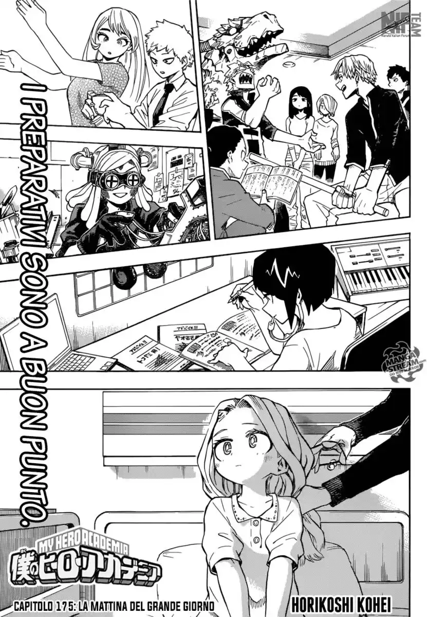 Boku no Hero Academia Capitolo 175 page 2