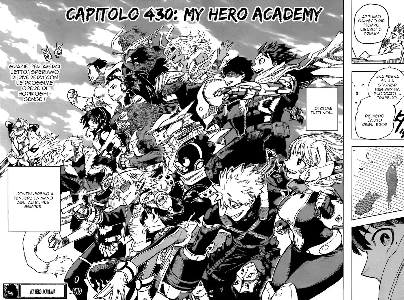 Boku no Hero Academia Capitolo 430 page 17