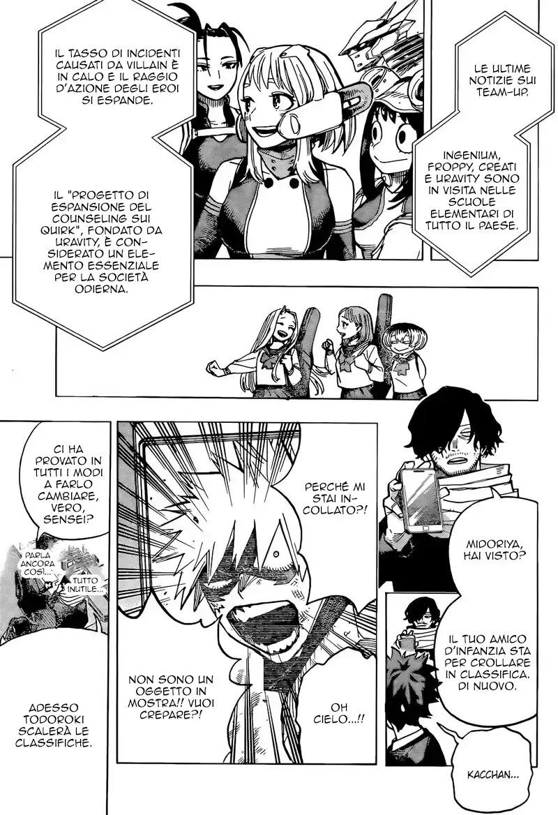 Boku no Hero Academia Capitolo 430 page 8