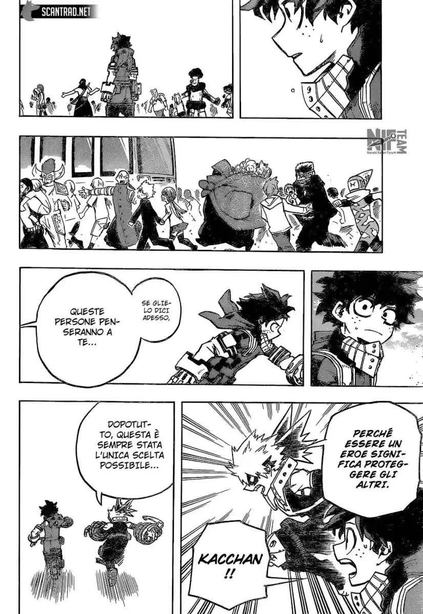 Boku no Hero Academia Capitolo 274 page 16