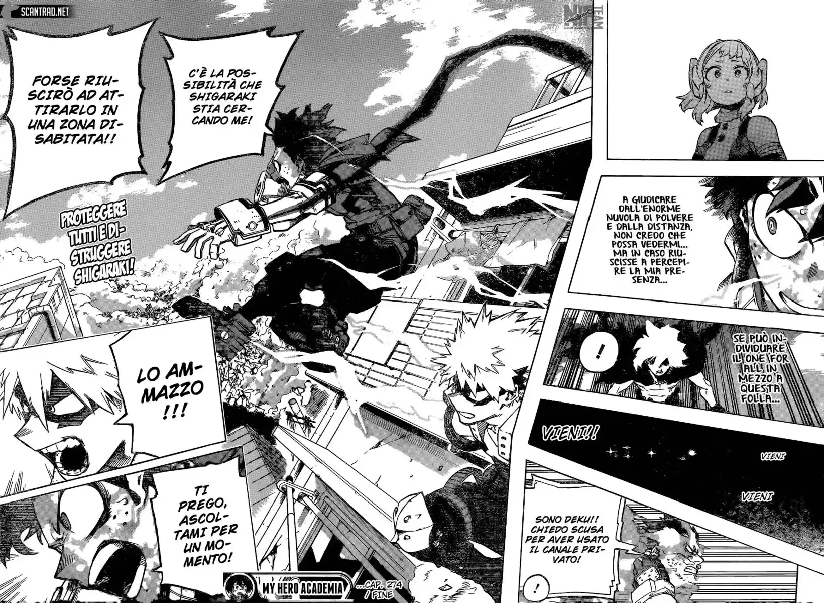 Boku no Hero Academia Capitolo 274 page 18