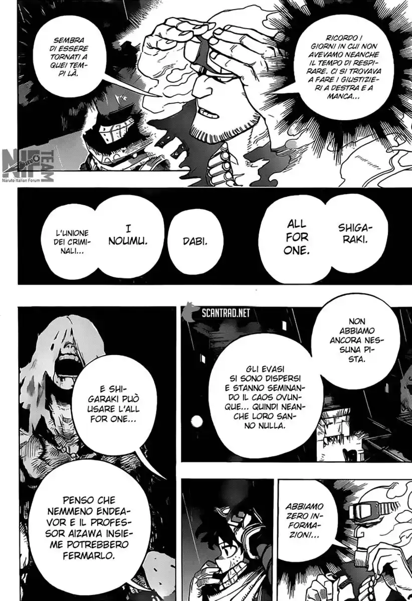 Boku no Hero Academia Capitolo 310 page 10