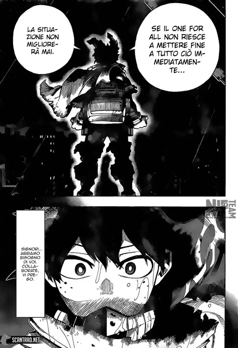 Boku no Hero Academia Capitolo 310 page 11