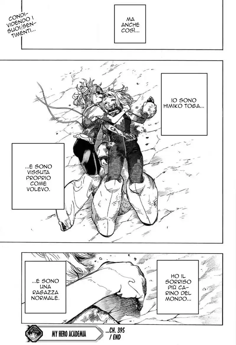 Boku no Hero Academia Capitolo 395 page 15