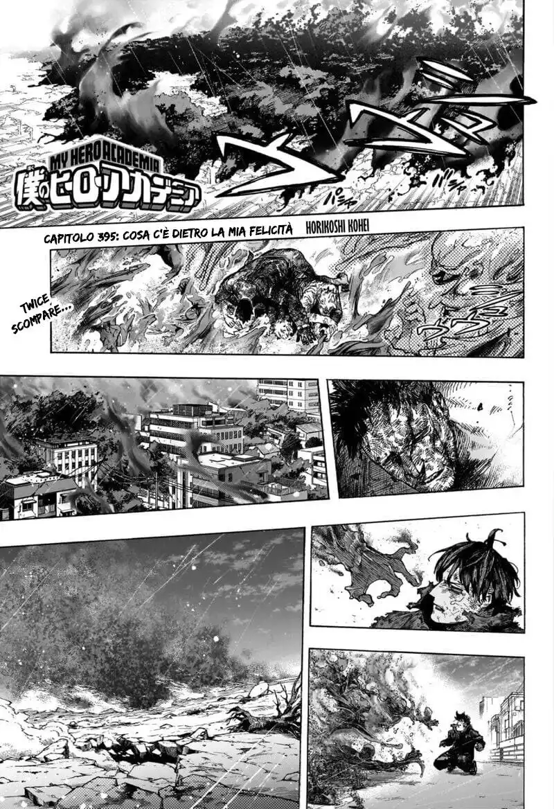 Boku no Hero Academia Capitolo 395 page 2