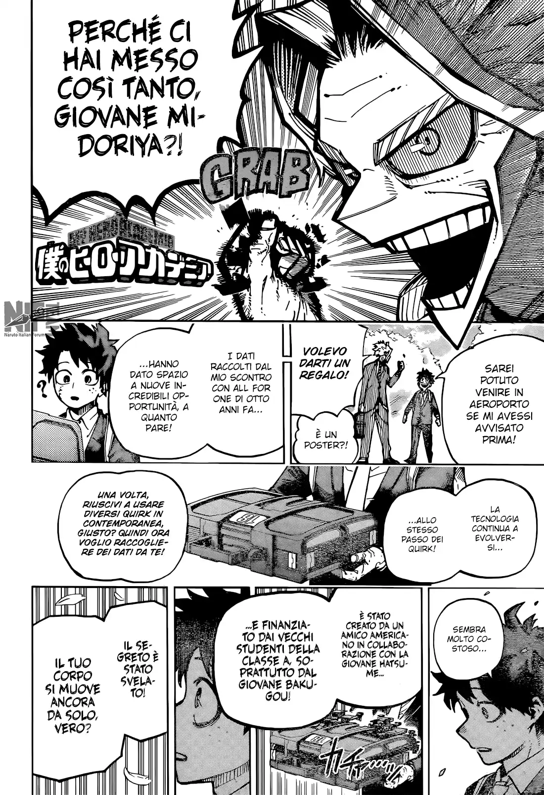 Boku no Hero Academia Capitolo 430 page 15