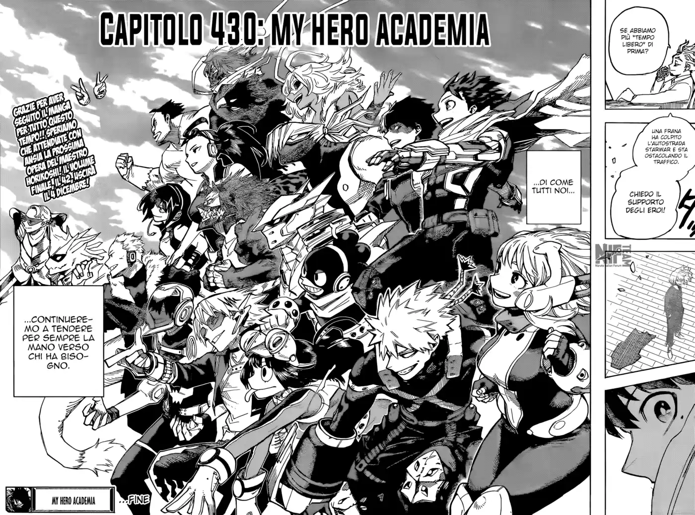 Boku no Hero Academia Capitolo 430 page 17