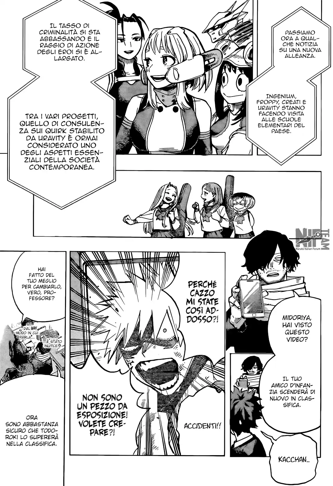 Boku no Hero Academia Capitolo 430 page 8