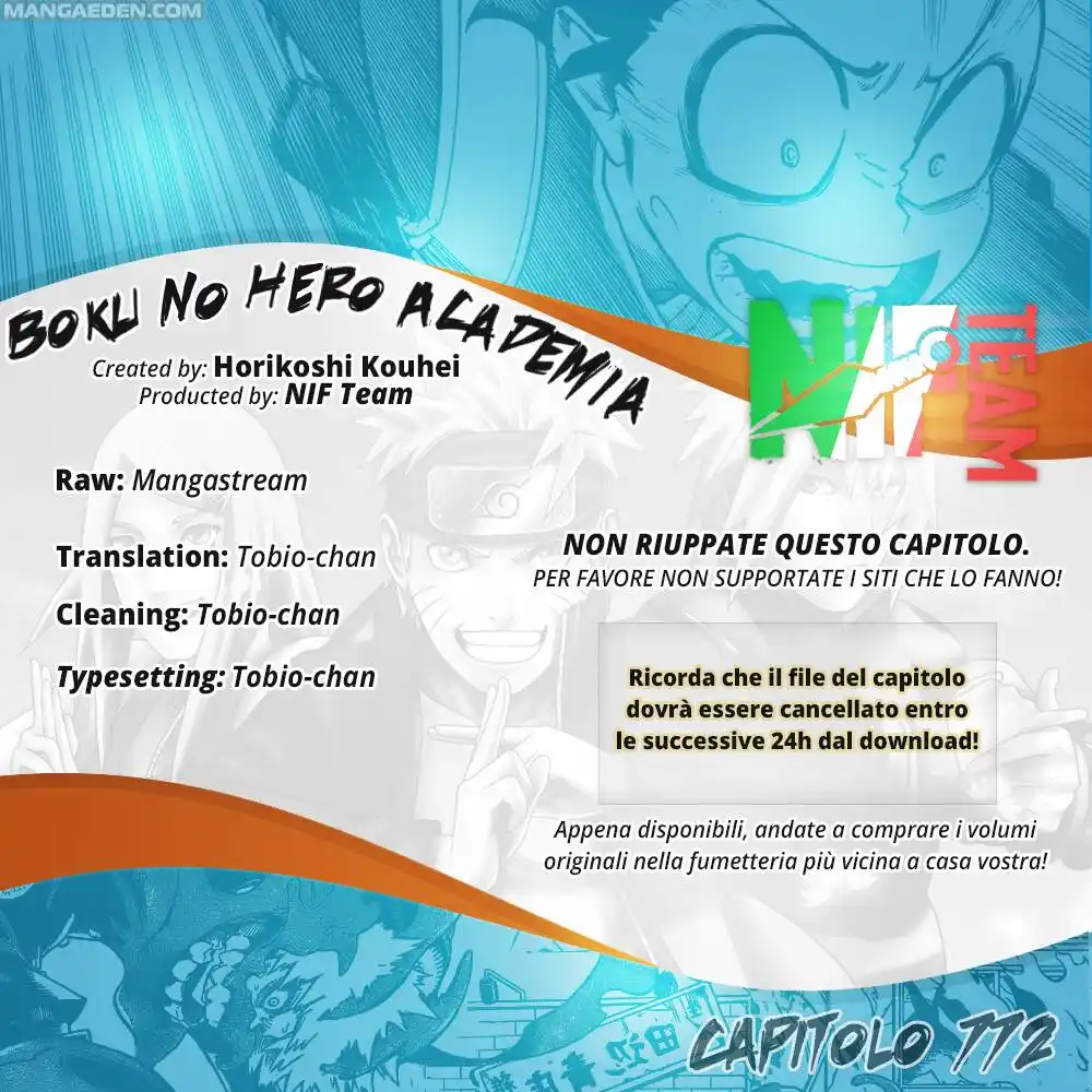 Boku no Hero Academia Capitolo 112 page 1