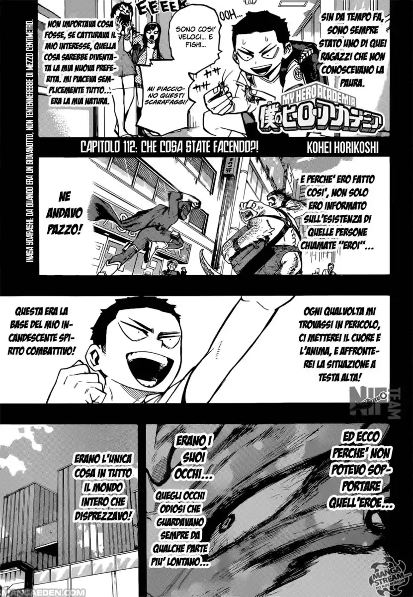 Boku no Hero Academia Capitolo 112 page 2